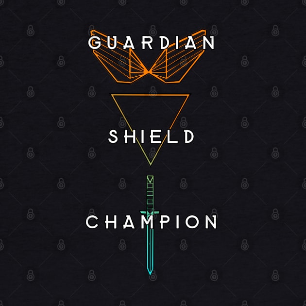 Guardian, Shield, Champion by PurgatoryArchaeologicalSurvey